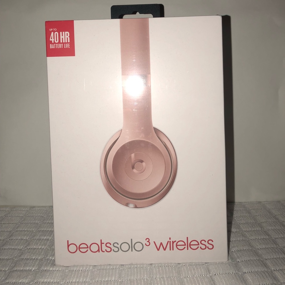 beatssolo3 wireless- Rose Gold